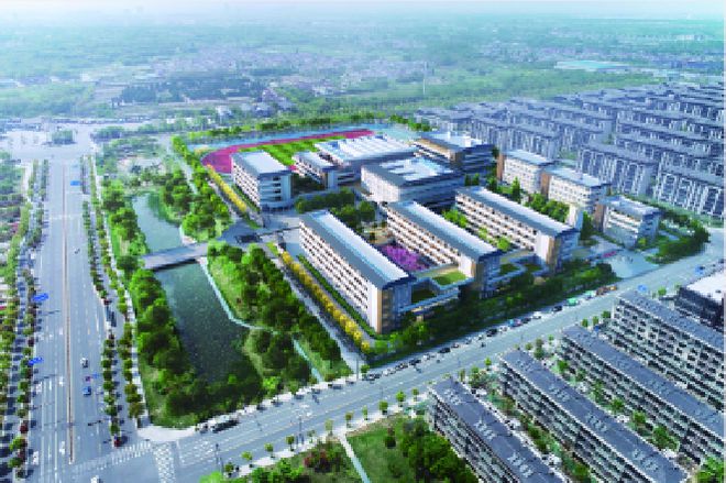 最新曝光扬kaiyun官网州中学新校区长这样！(图1)