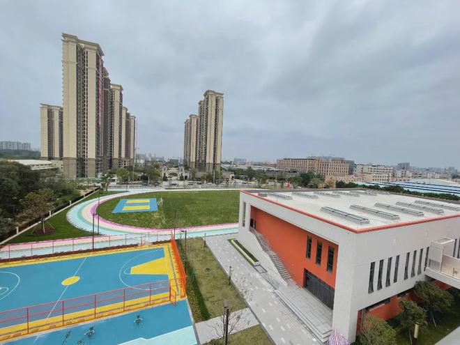 kaiyun共规划60个班！花都这两所新学校即将开学！(图3)
