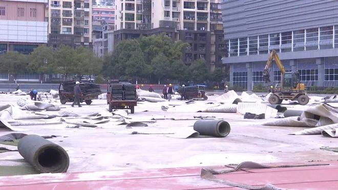 封闭施工！三明这一体育健身中心要改造(图1)