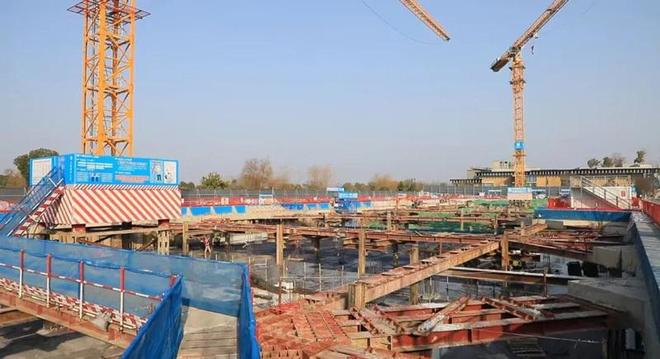 春节“不打烊”杭州余杭重点项目建设跑出“加速度”(图3) 春节“不打烊”杭州余杭重点项目建设跑出“加速度”(图3)
